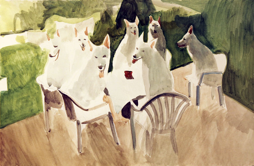 Untitled / watercolor on paper / 2012