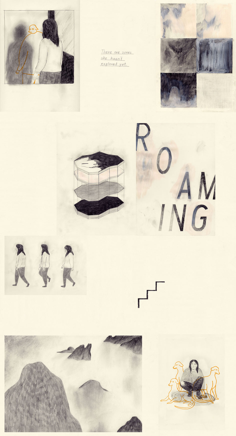 Visual Poem - Roaming, 2020