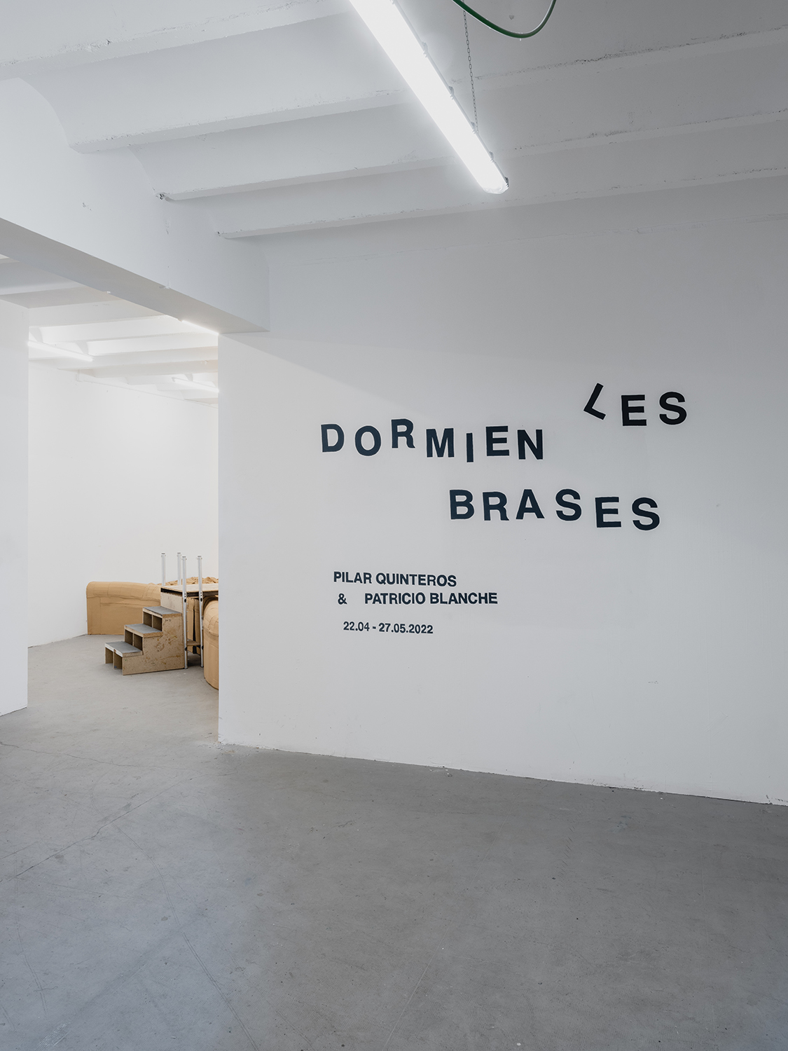 "Dormien les brases", Pilar Quinteros & Patricio Blanche @&nbsp;Malpaís, Barcelona1/8