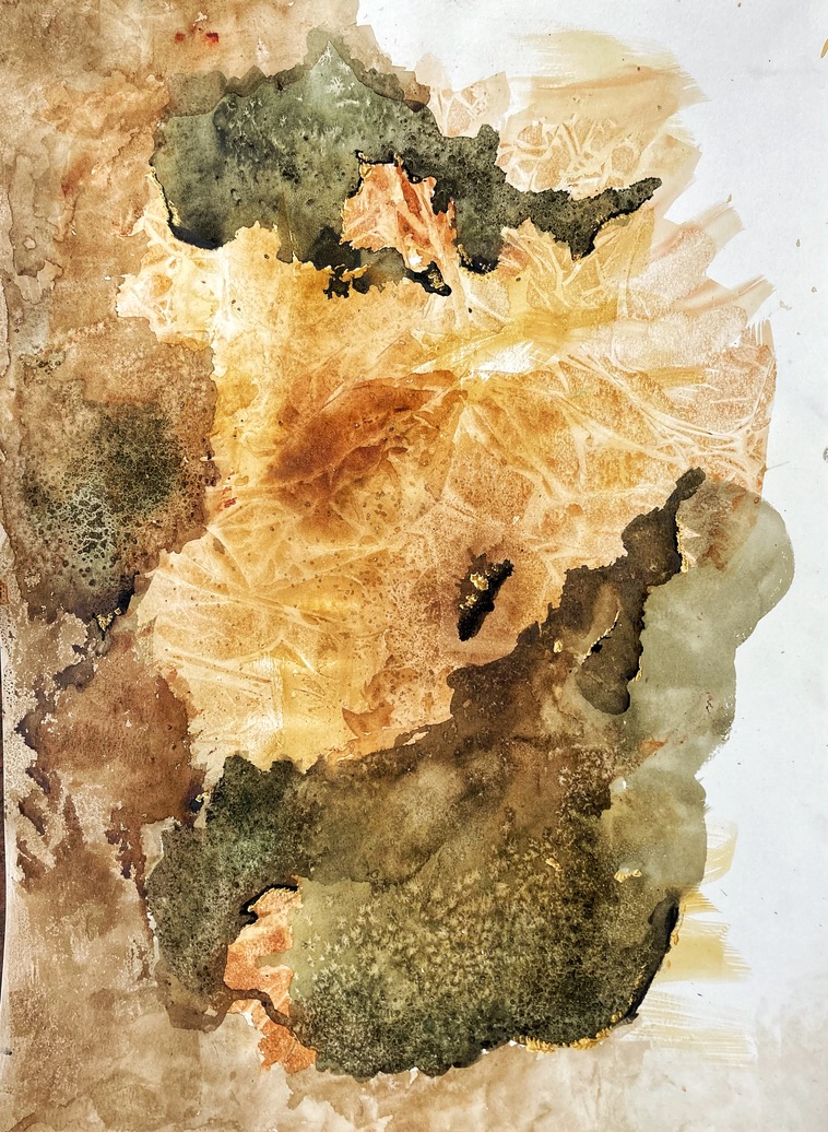 Romero Canyon | 2021 | 21" x 18" 