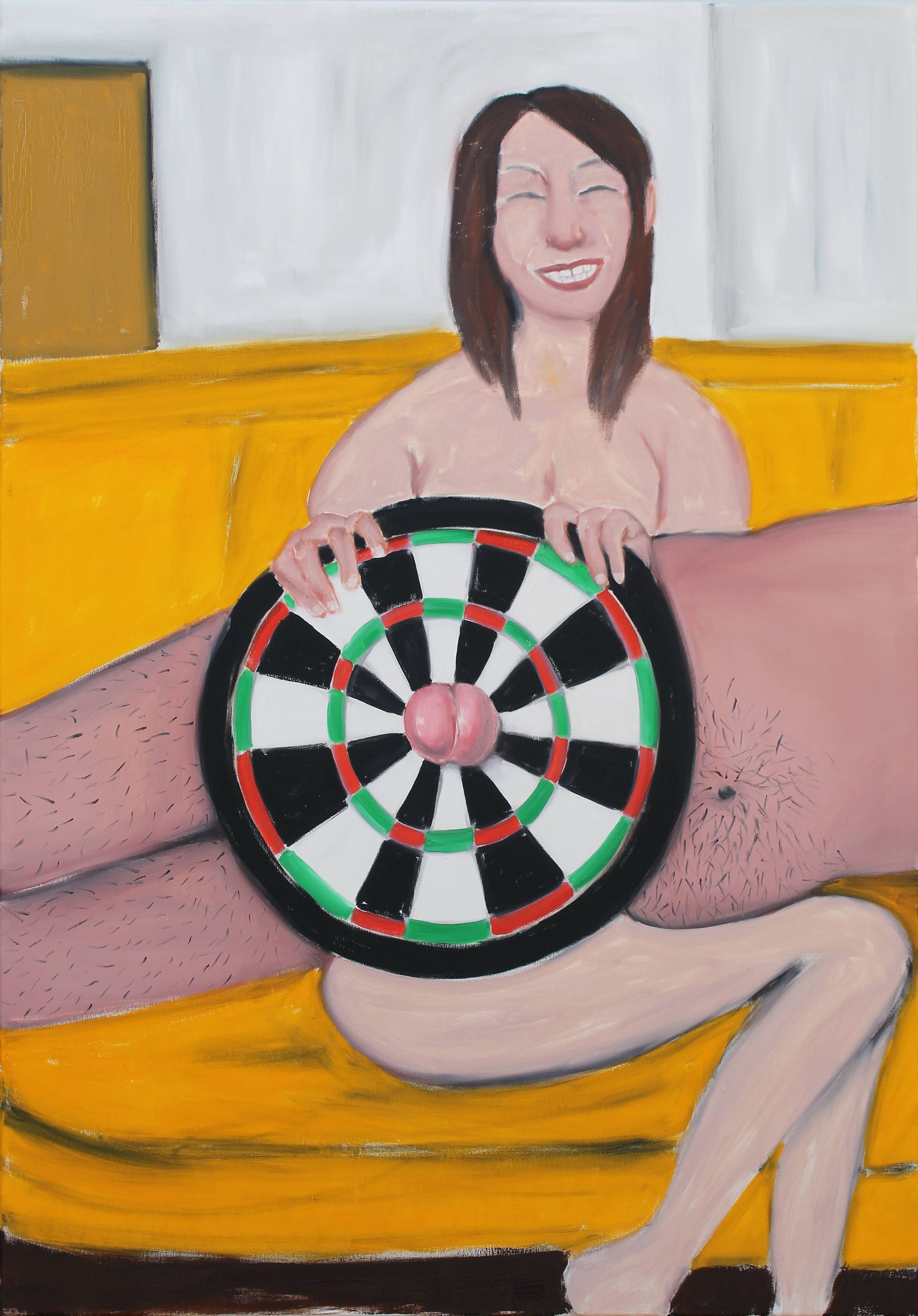 Length and volume measure, Oil on canvas, 90x130 cm, 2020