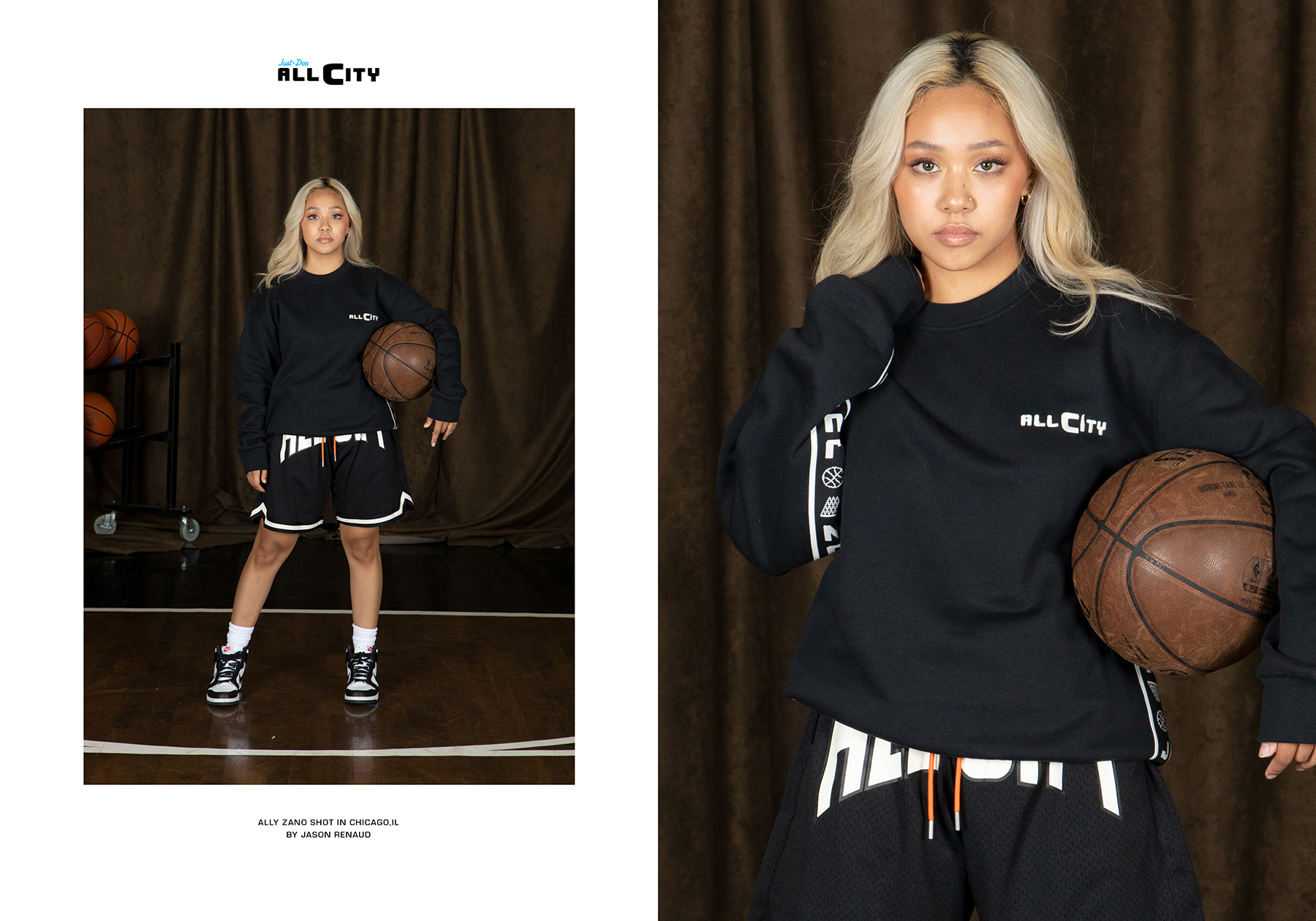 All City By Just Don Basketball Shorts