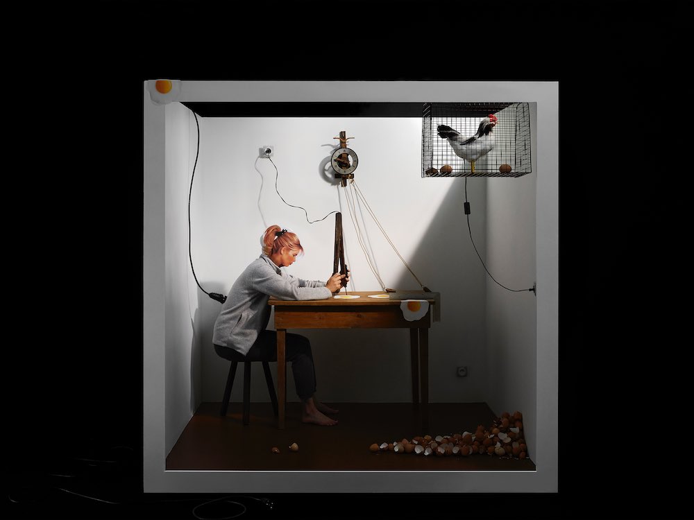 Galerie Madé. Calibrage automatique © Estelle Hoffert