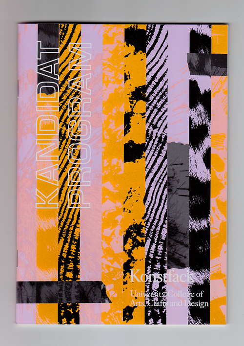 Konstfack – Undergraduate programme