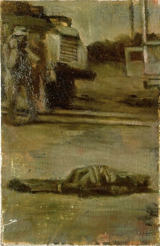 Lie 1992-1996oil/canvas/board 7x10””