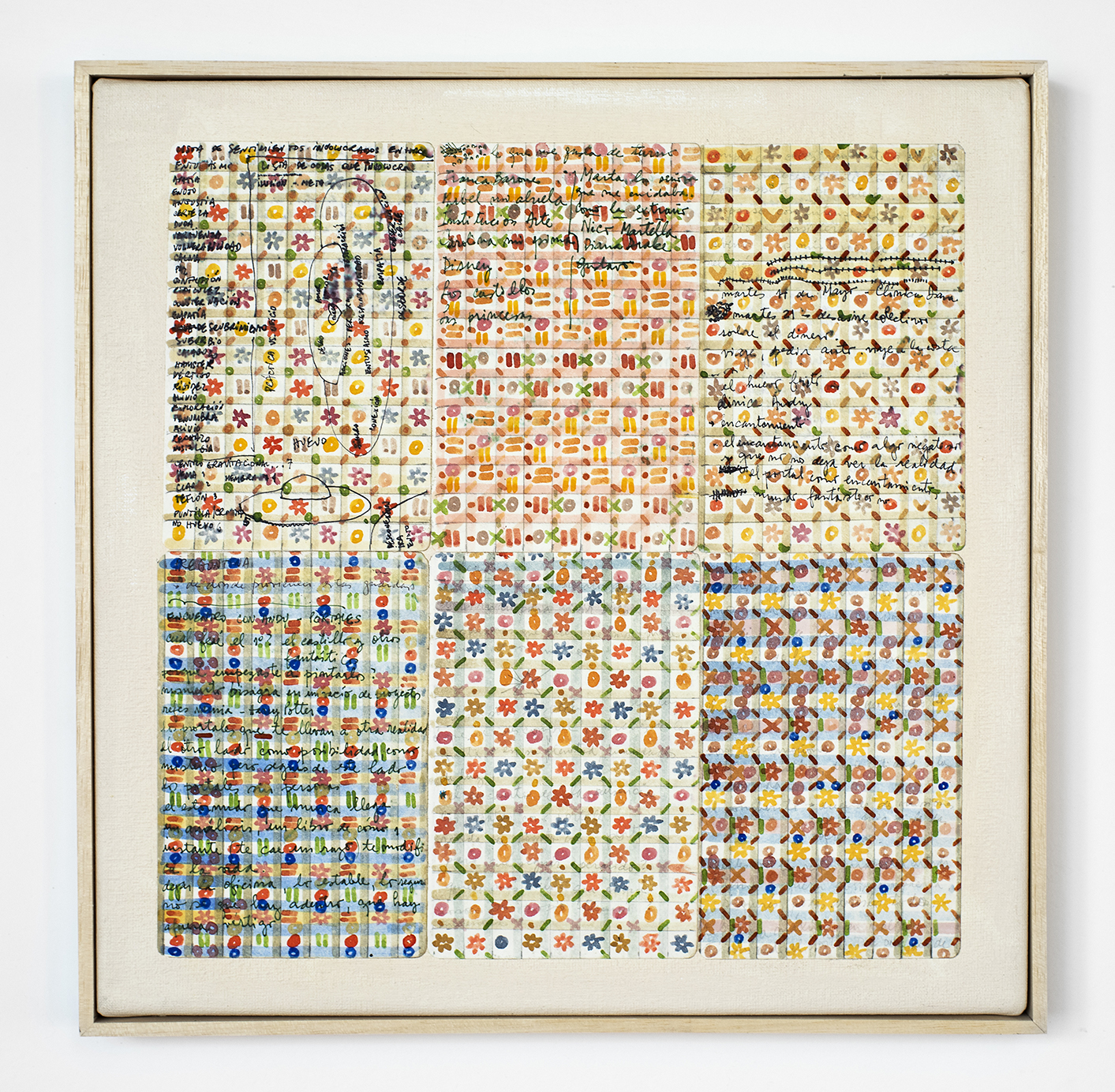 Sin títuloAcuarela sobre papel, montado en tela32 × 32 cm2021(No disponible)