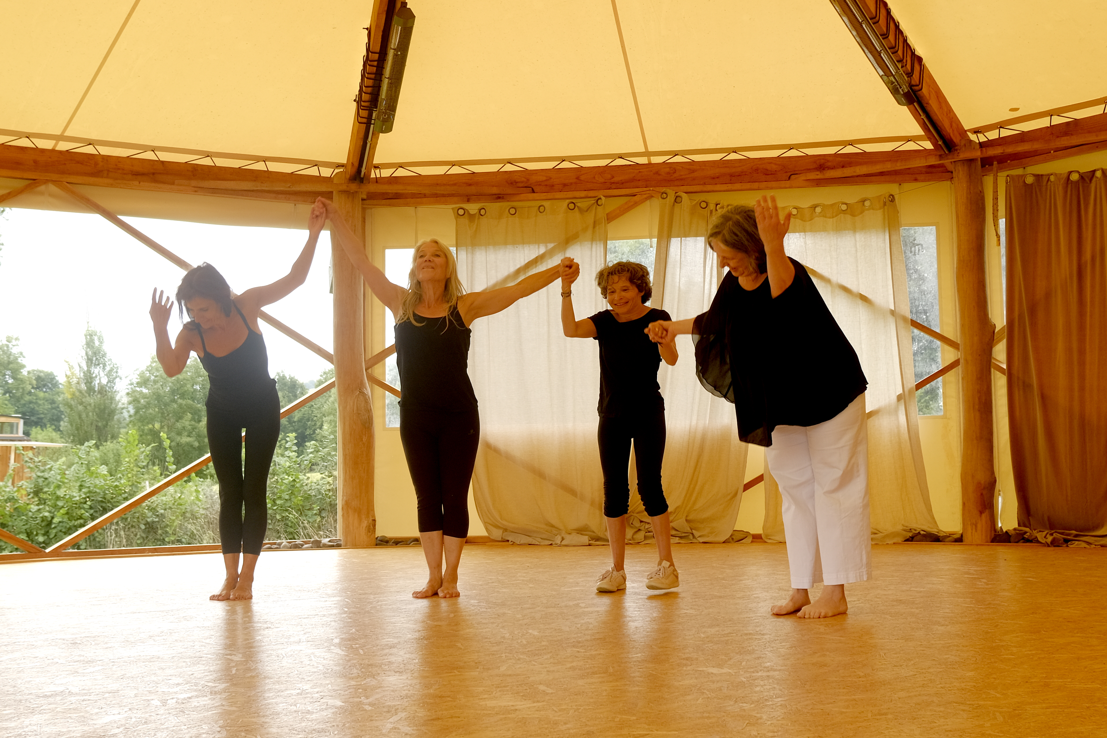 Stagiaires du stage théâtre d'été au Pays Basque