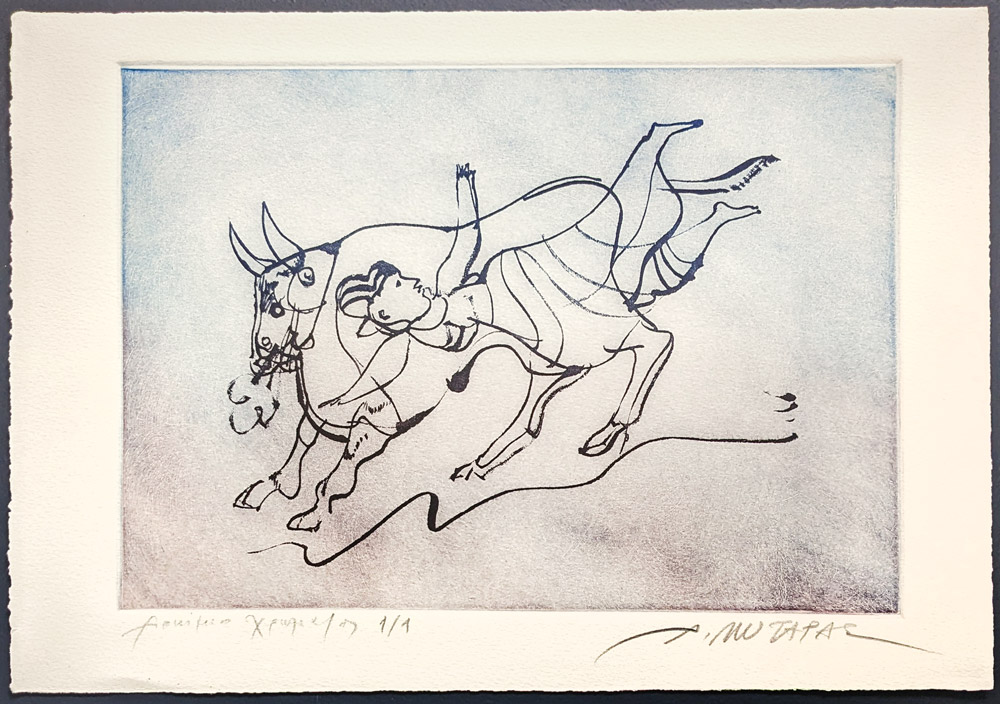 Etching, 21x29,5cm, E.A.