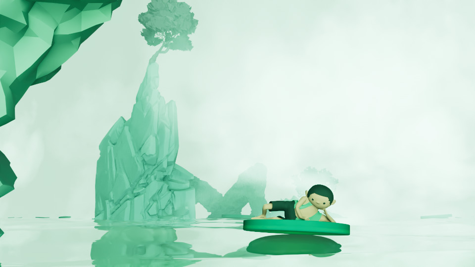 Scene in progress