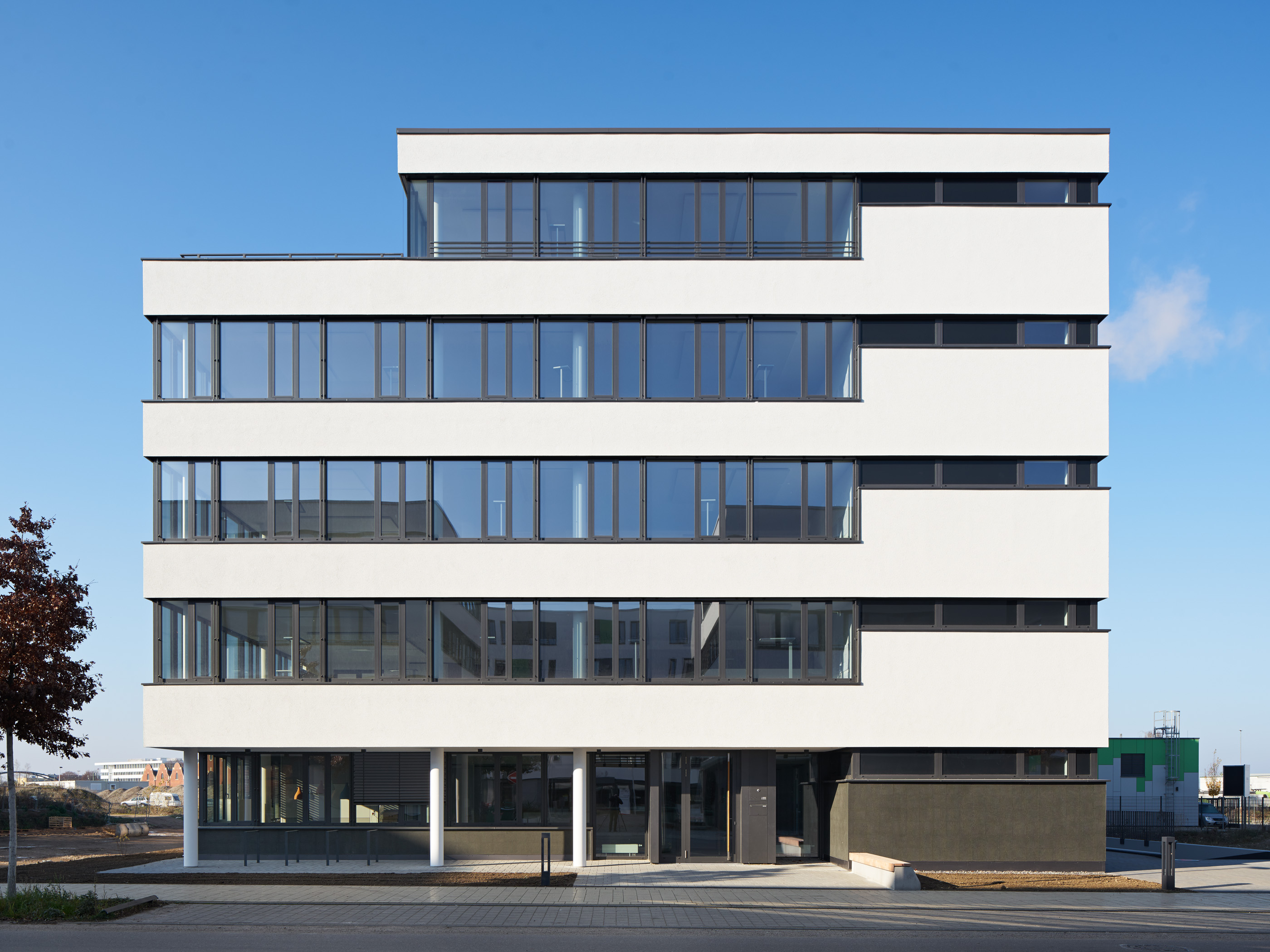 Bürogebäude Güterbahnhofareal Freiburg. Kunde: Melder Binkert Prettner Kerner.