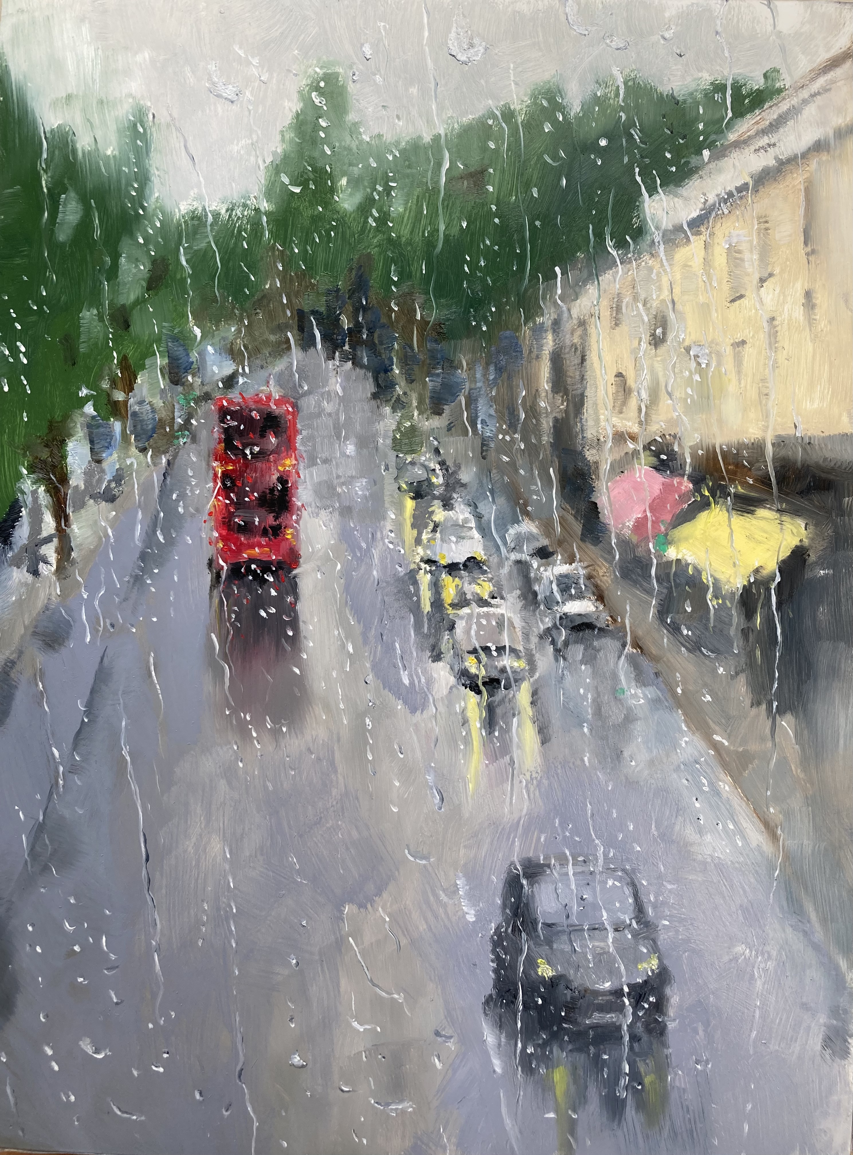 View from the bus in East Dulwich