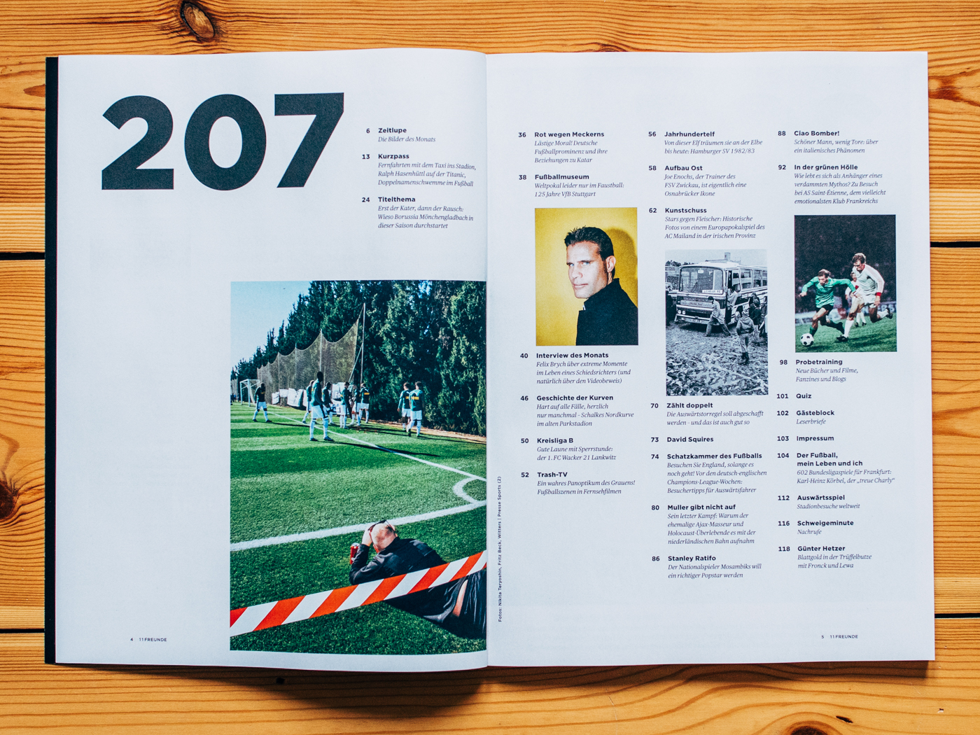 11Freunde #207 / Gladbachs Neustart Titelstory / Januar 2019