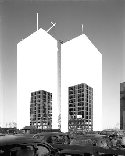 Study of small tower. Looking a fractions of existing towers. 