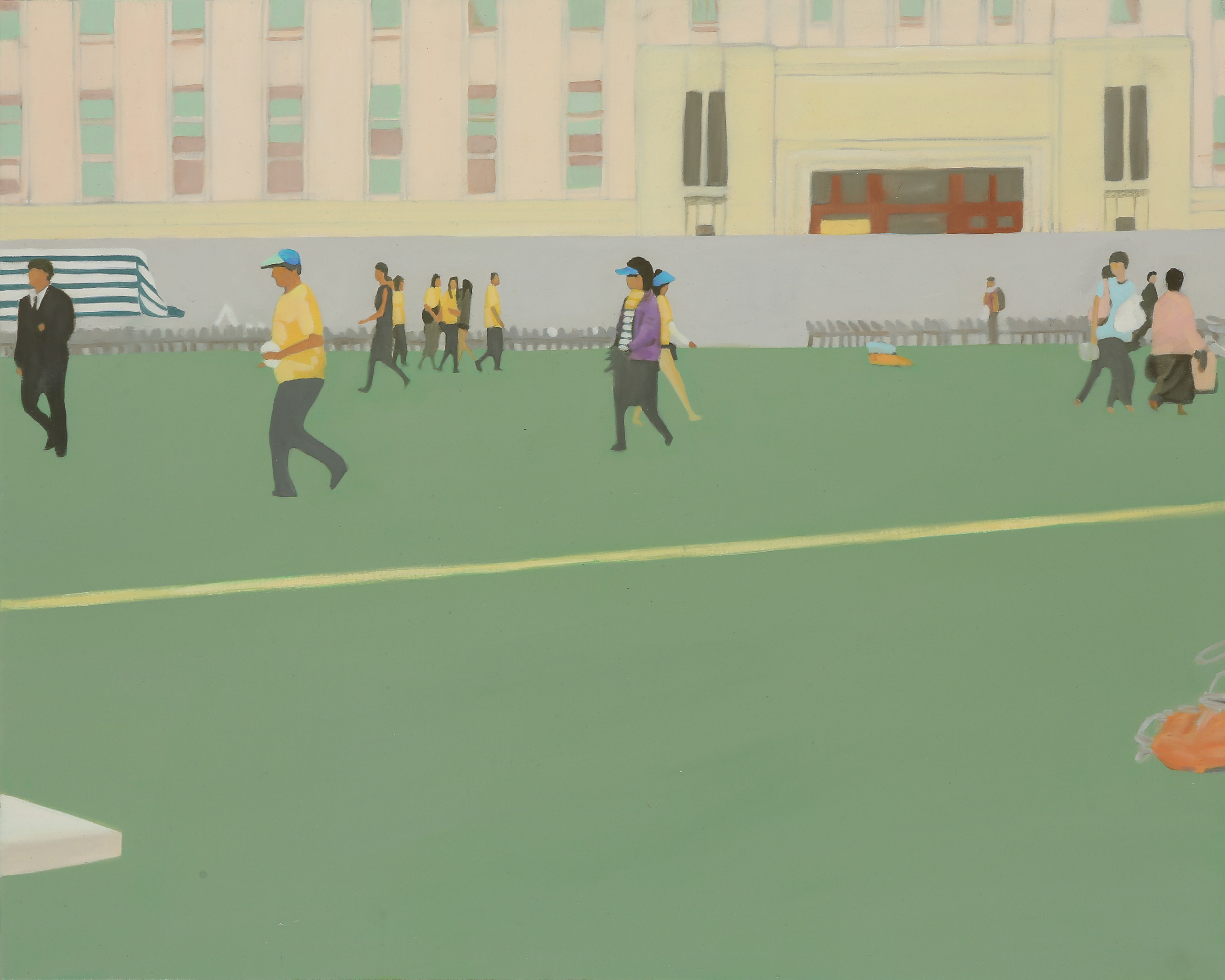 〈Ground〉, Oil on canvas, 90.9x72.7cm, 2012