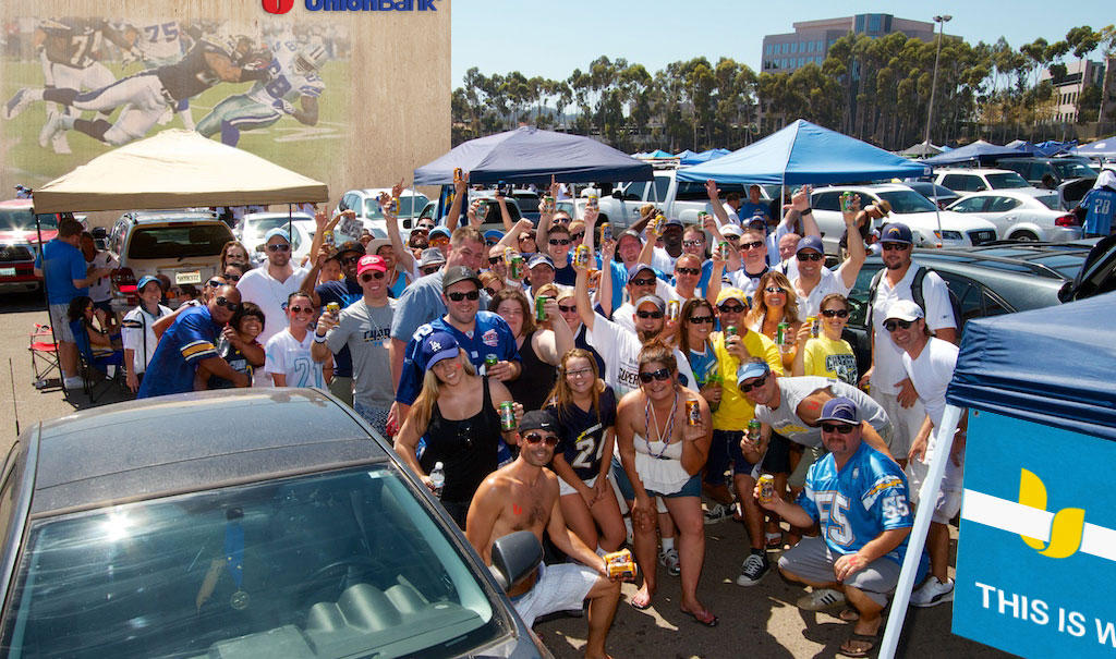 la chargers tailgate tickets
