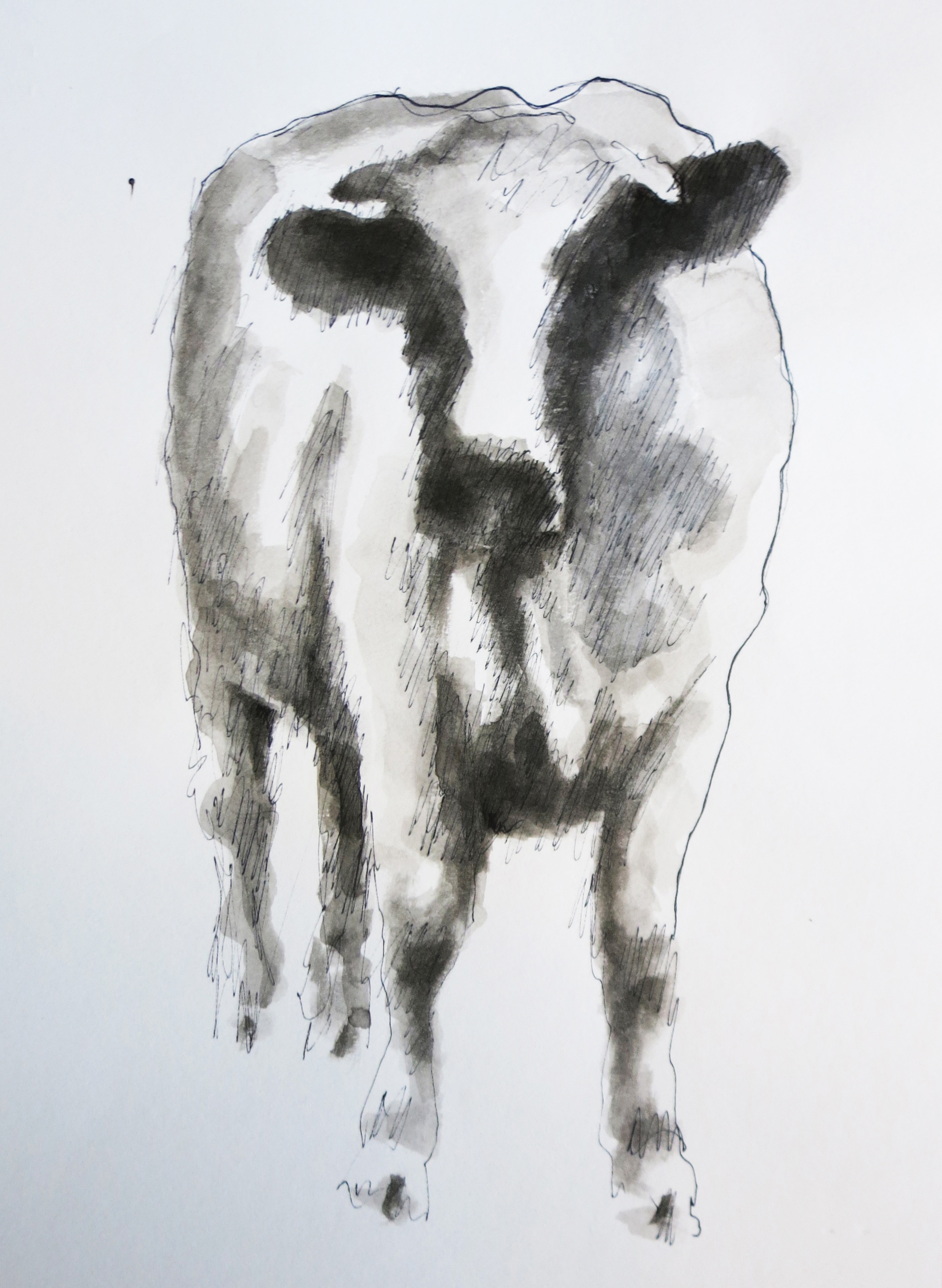  Ink on paper &ndash; 11&rdquo; x 8&rdquo; 