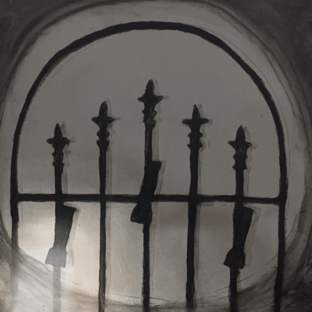 Hanny Ahern, Penumbria Passage, 2022, animated gif, dimensions variable.