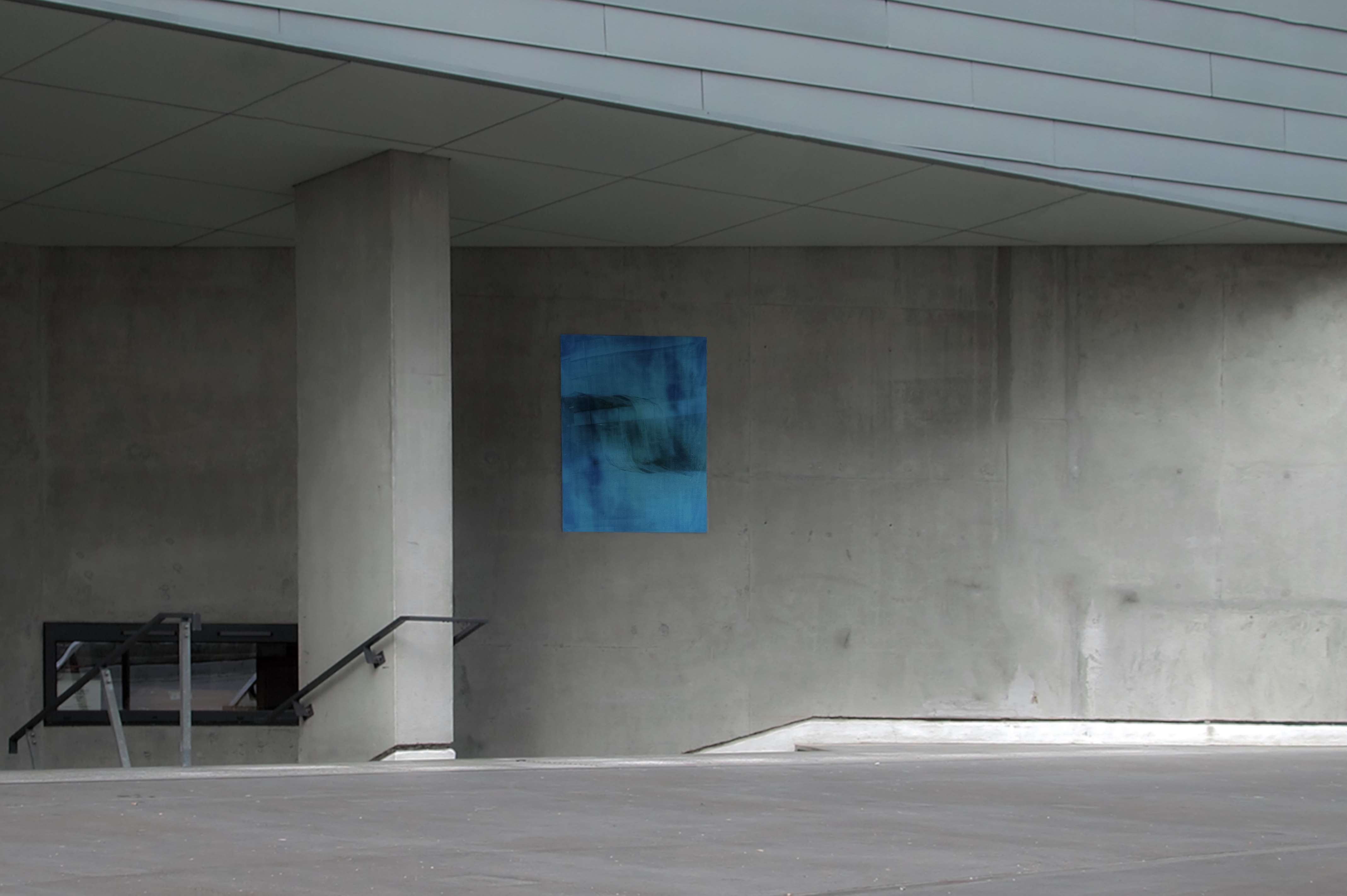 'New_Lon - So Near Far', oil on Kodak Duratrans Film and 3M High Intensity Prismatic Film, Emirates Stadium - London, 2011