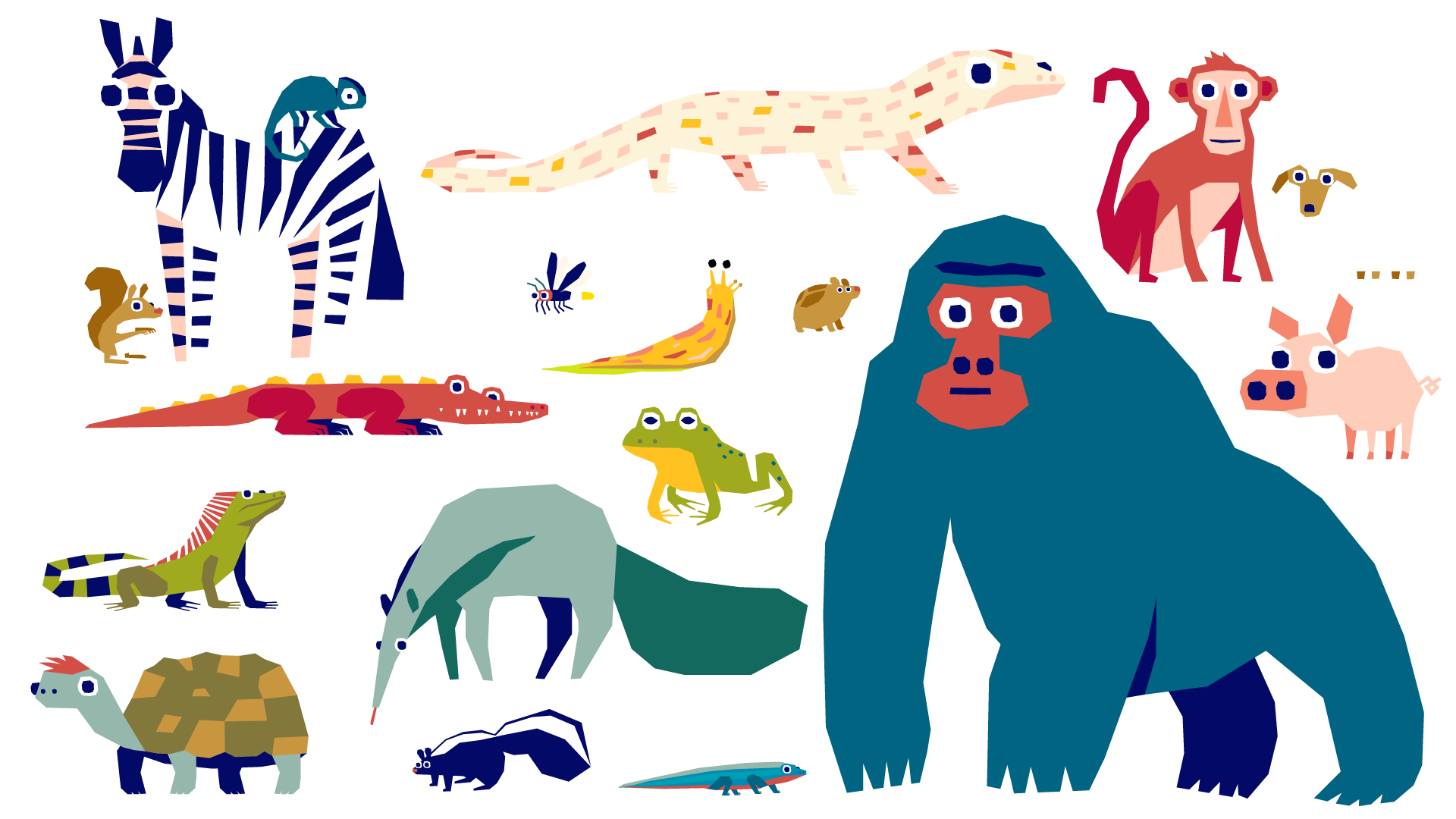 i drew a lot of things for camp & walmart this year.