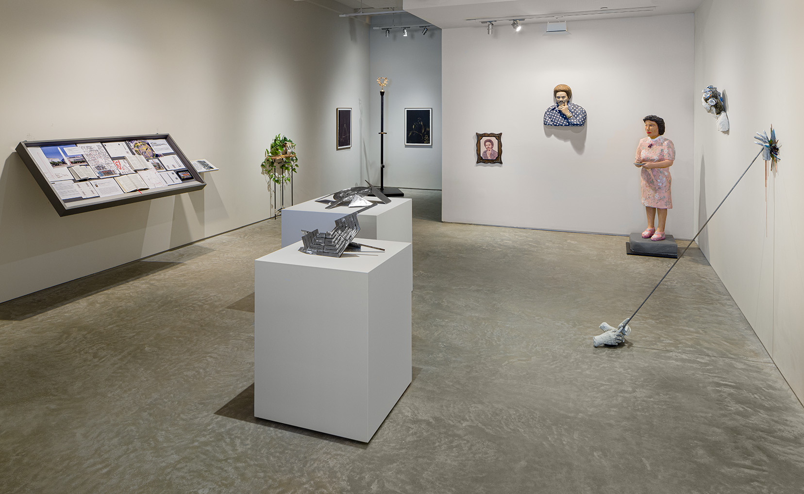 Installation View of "Two Grains of Wheat," 2023. Photo by Etienne Frossard. 