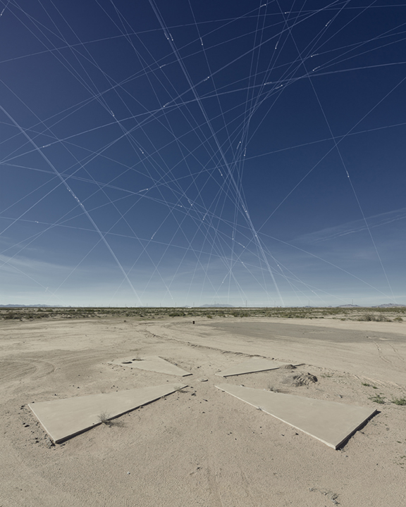 Calibration Mark AC48 with Satellites, 30x24",pigment inkjet print, (2018)