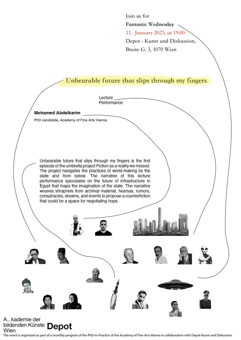 Unbearable future that slips through my fingers