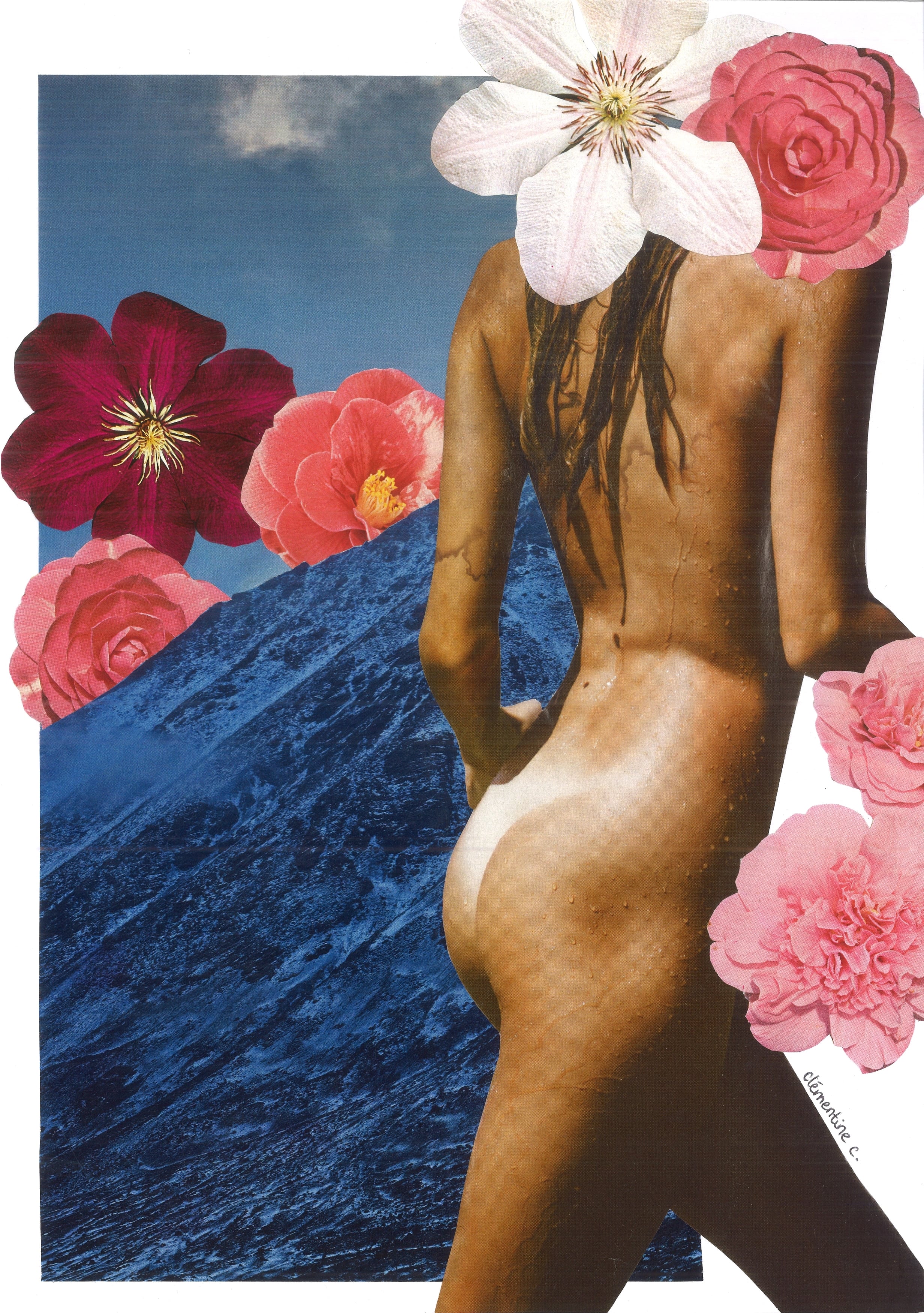 Naked in the mountains (21 x 29,7 cm, 2024 • 150€)