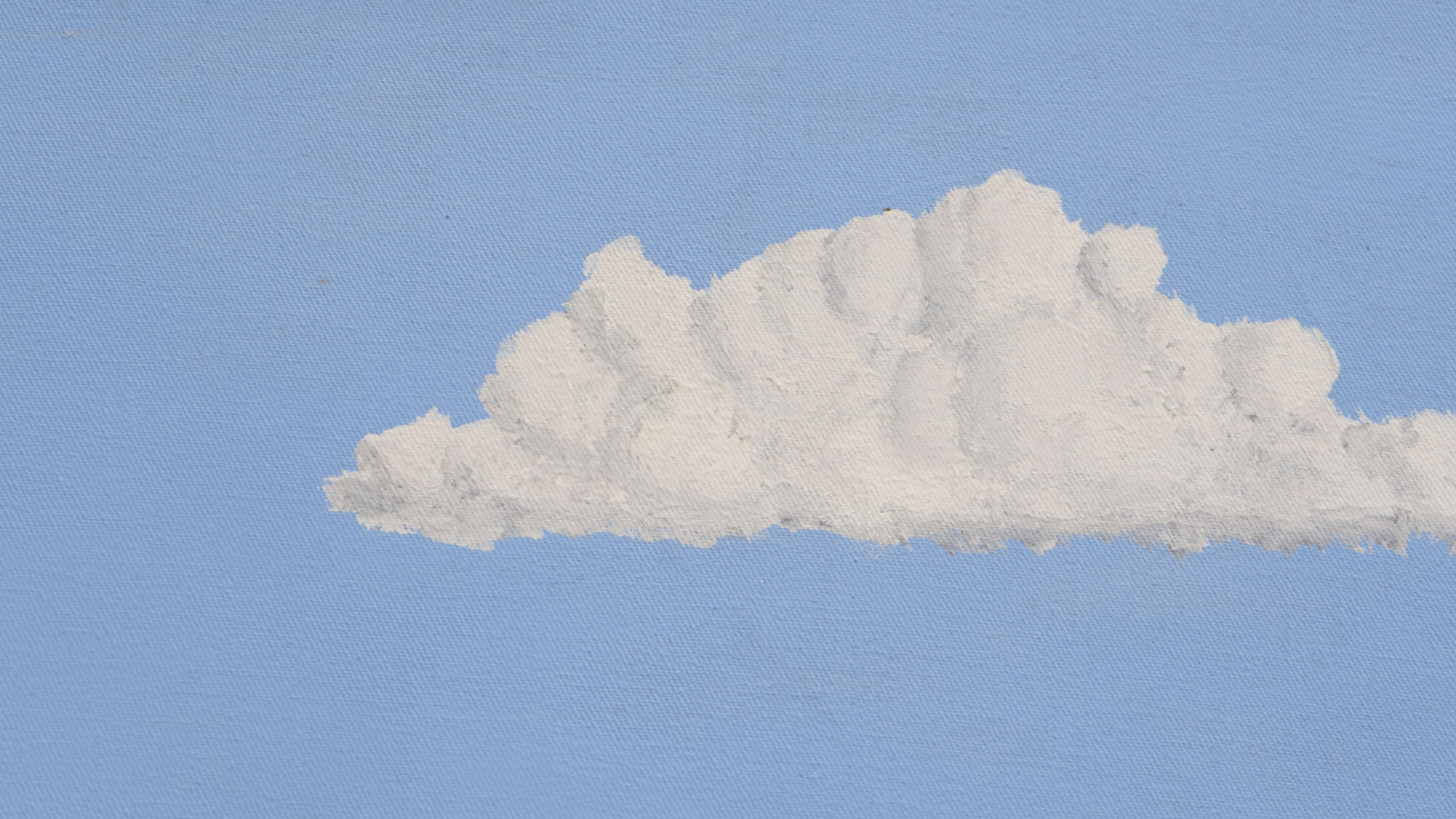 sweeterfat surrealist vintage painting 1970s dan smith pointing painting