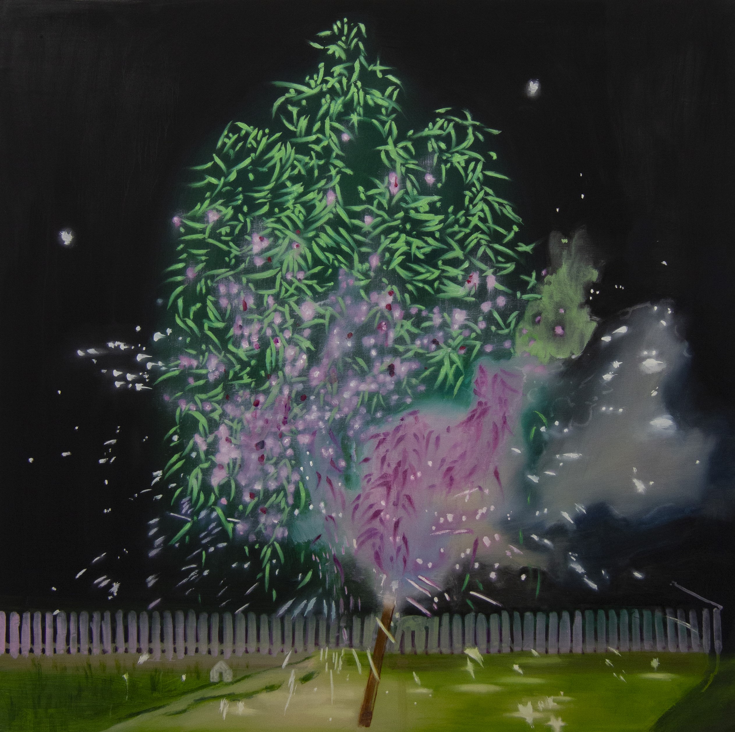 2025,oil on canvas,100*100cm