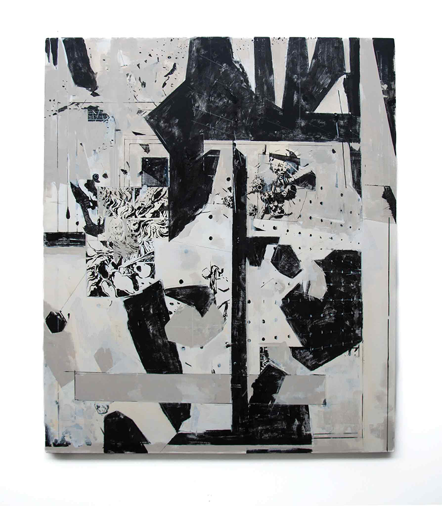 untitled, acrylic on canvas, 64" x 56", 2022