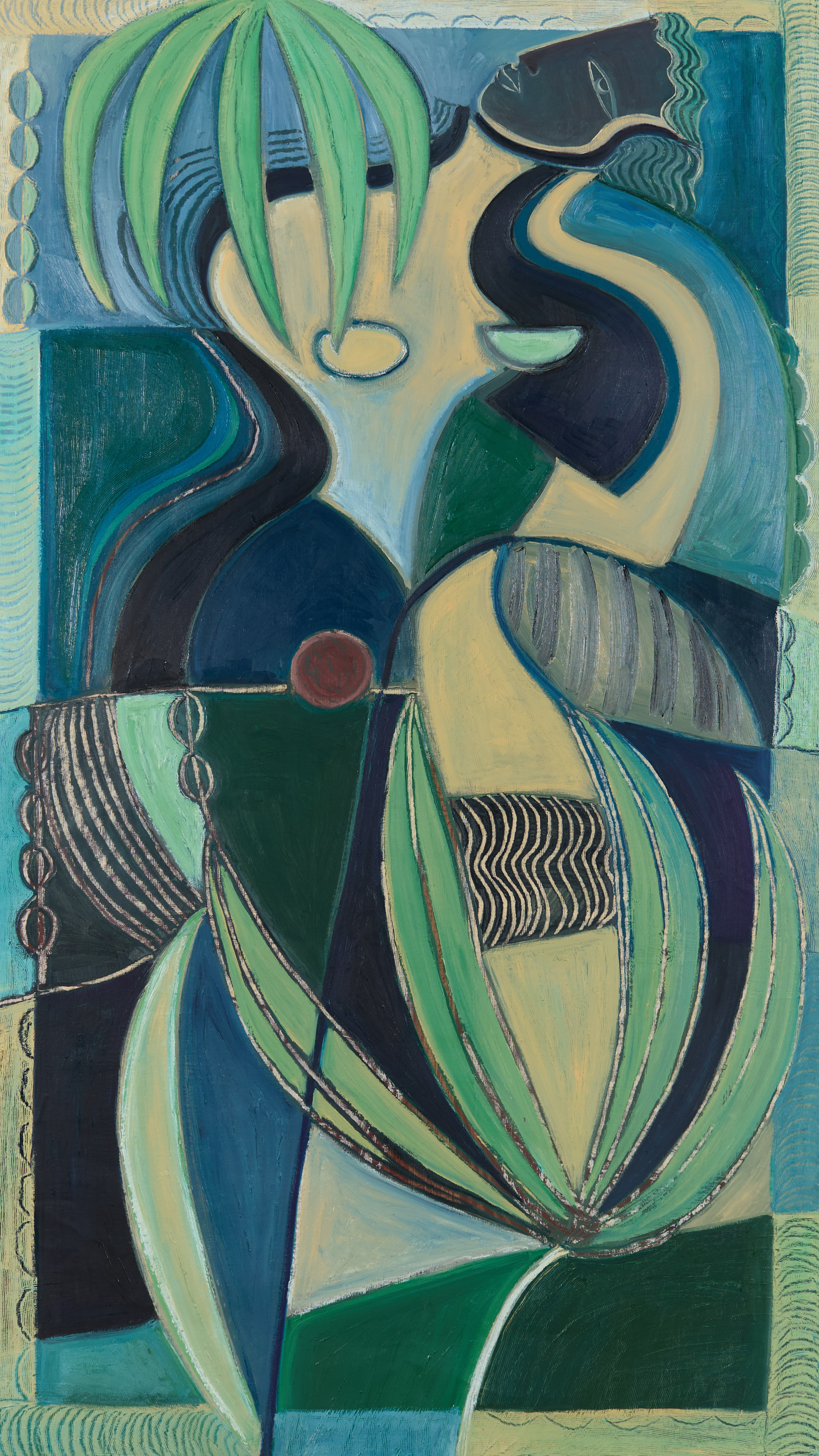 Blue, 2025. Oil on linen