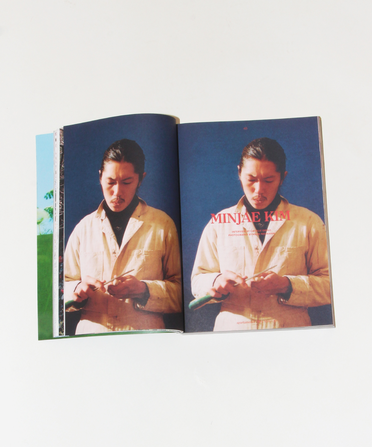 Minjae Kim in Apartamento Issue #29
