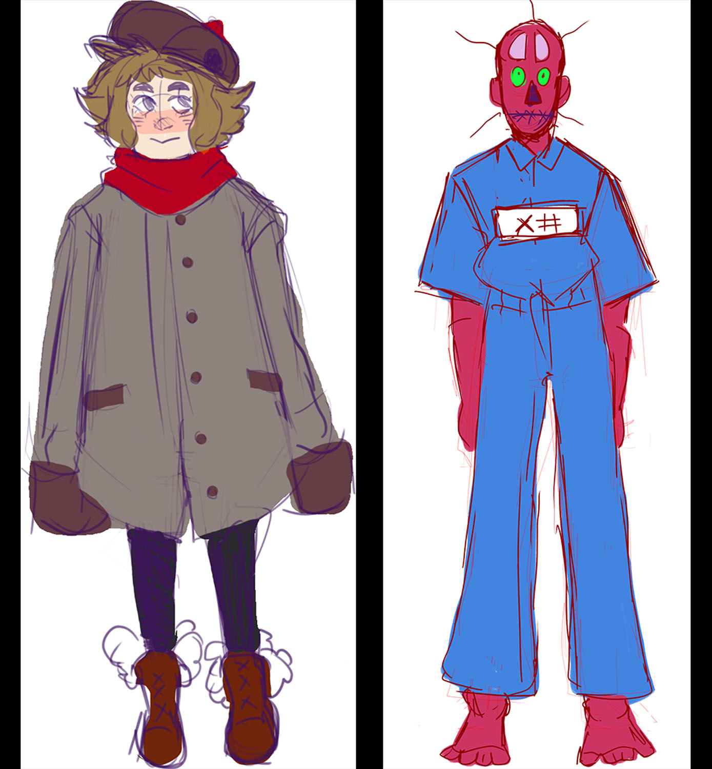 Concept SketchesPhotoshop, 1000x1080px, 2020