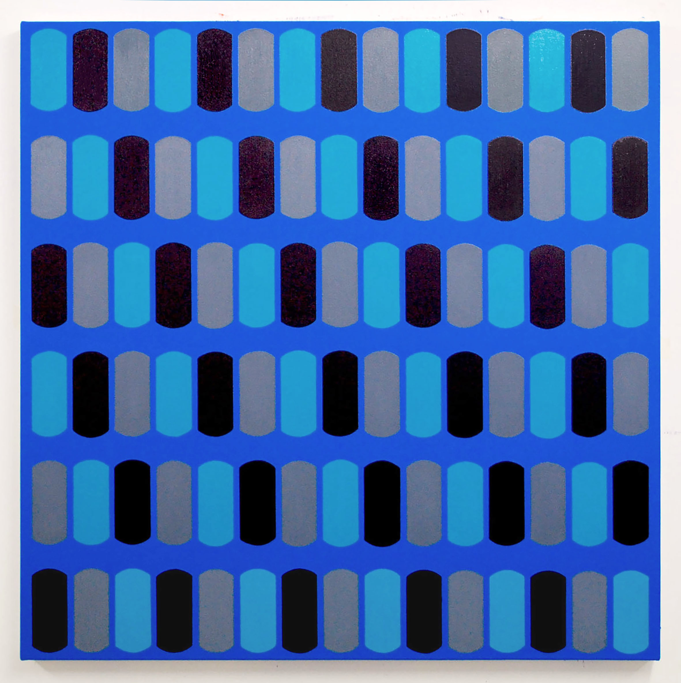 Scuta XIII 100cm x 100cm oil and acrylic on canvas 2014