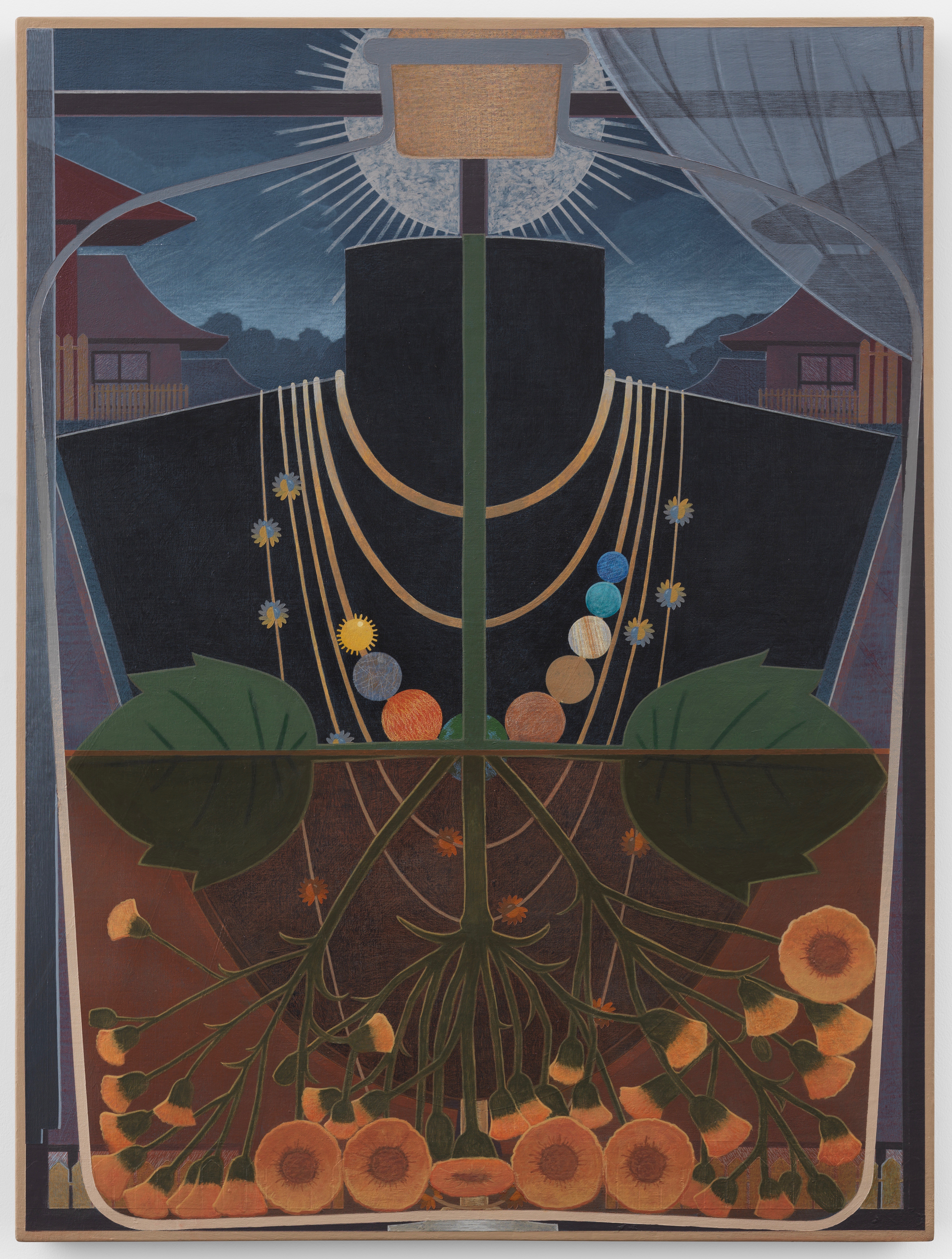 Ptolmaeic Bust, 28" x 21", 2018