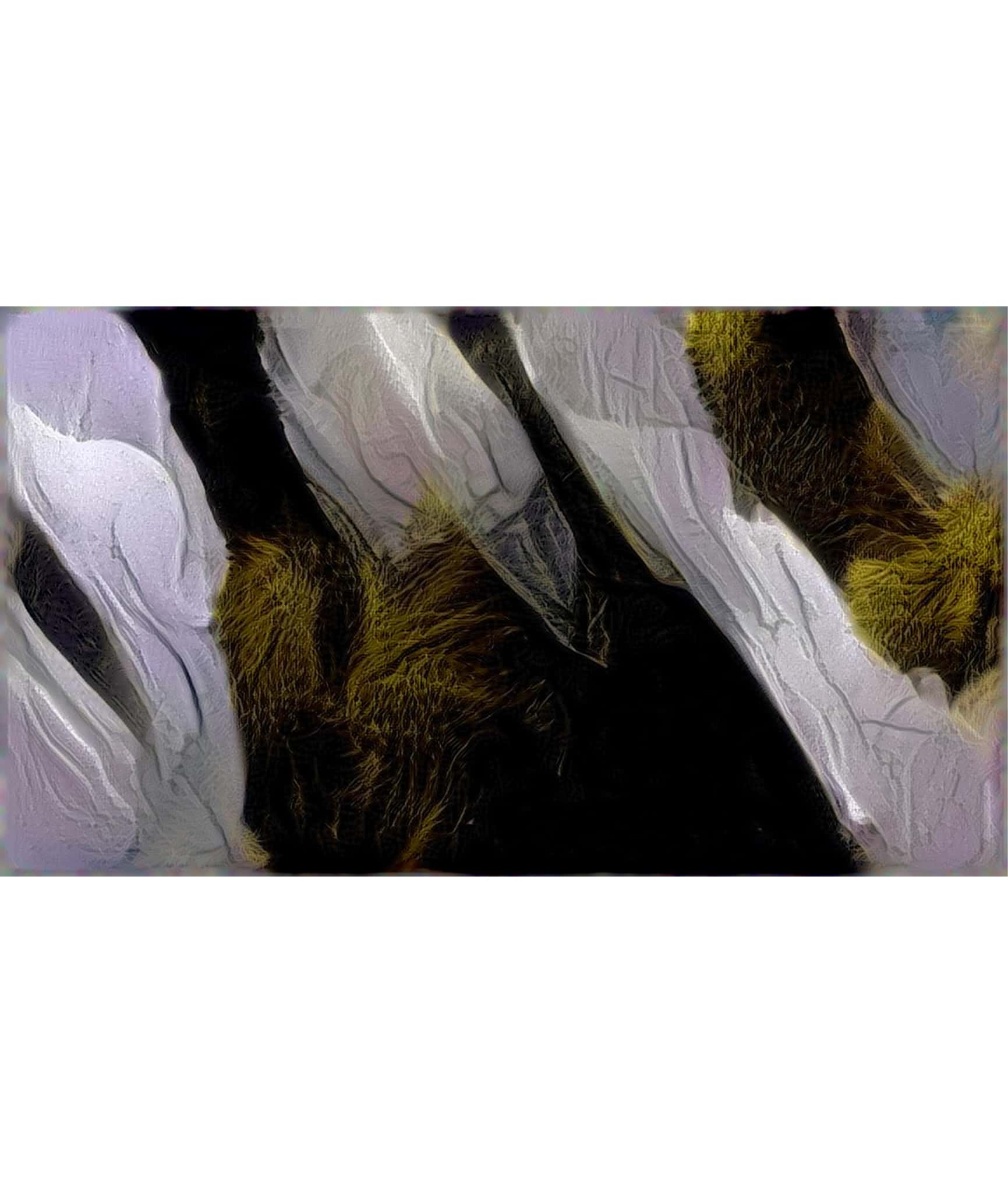 Neural algorithm Output layers. Anton Bundenko, 2020. New Nature series. Data, neural algorithms, digital (sketch / material for artwork).