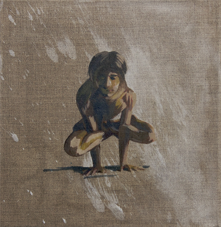 2007 — „Y2“ — 30x30 — Öl auf Naturleinen/Oil on Canvas