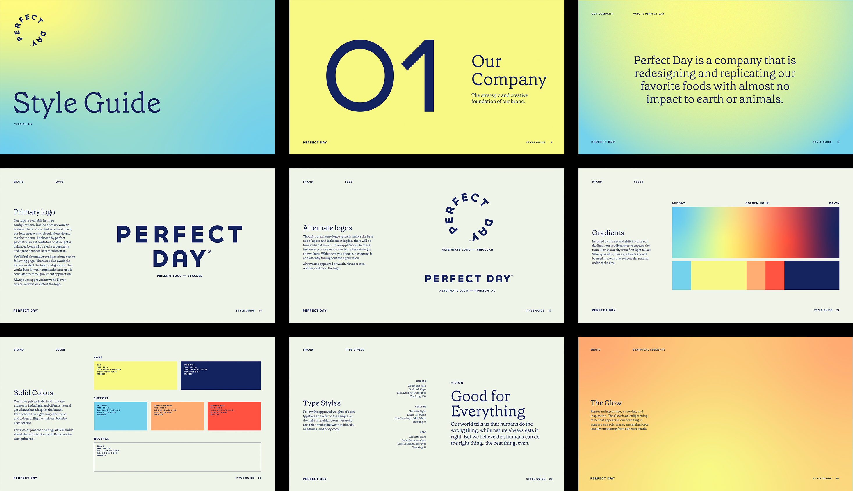 Perfect Day Brand Redesign