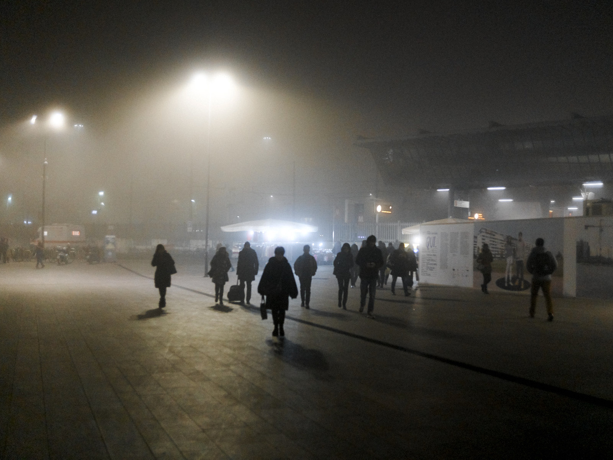 Train and Subway Station / Rear, Rogoredo, 2020