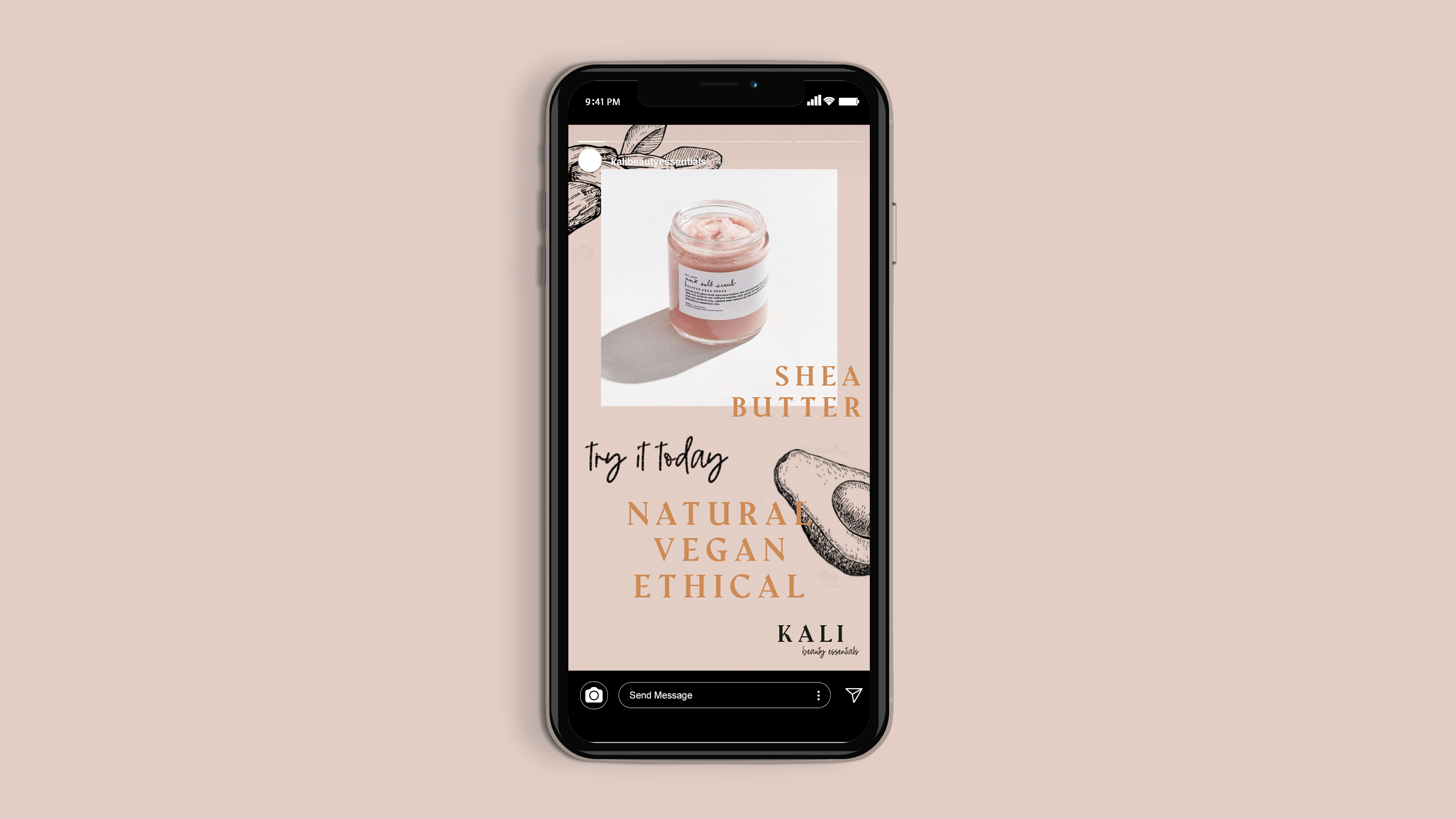 Kali Beauty Essentials Branding