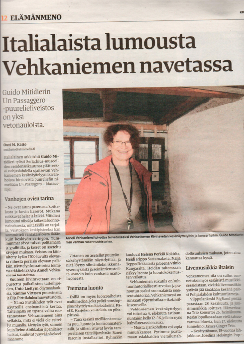 KMVLehti - Intervista 2019