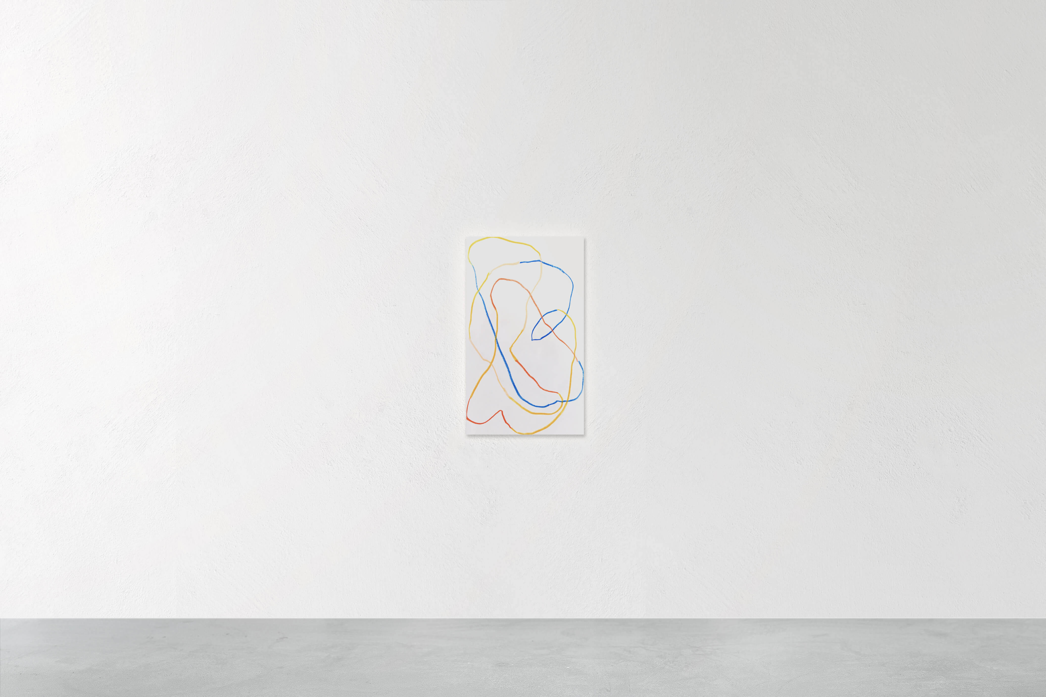 Drawing in Crayons, G.E.C. Line 2, 2020