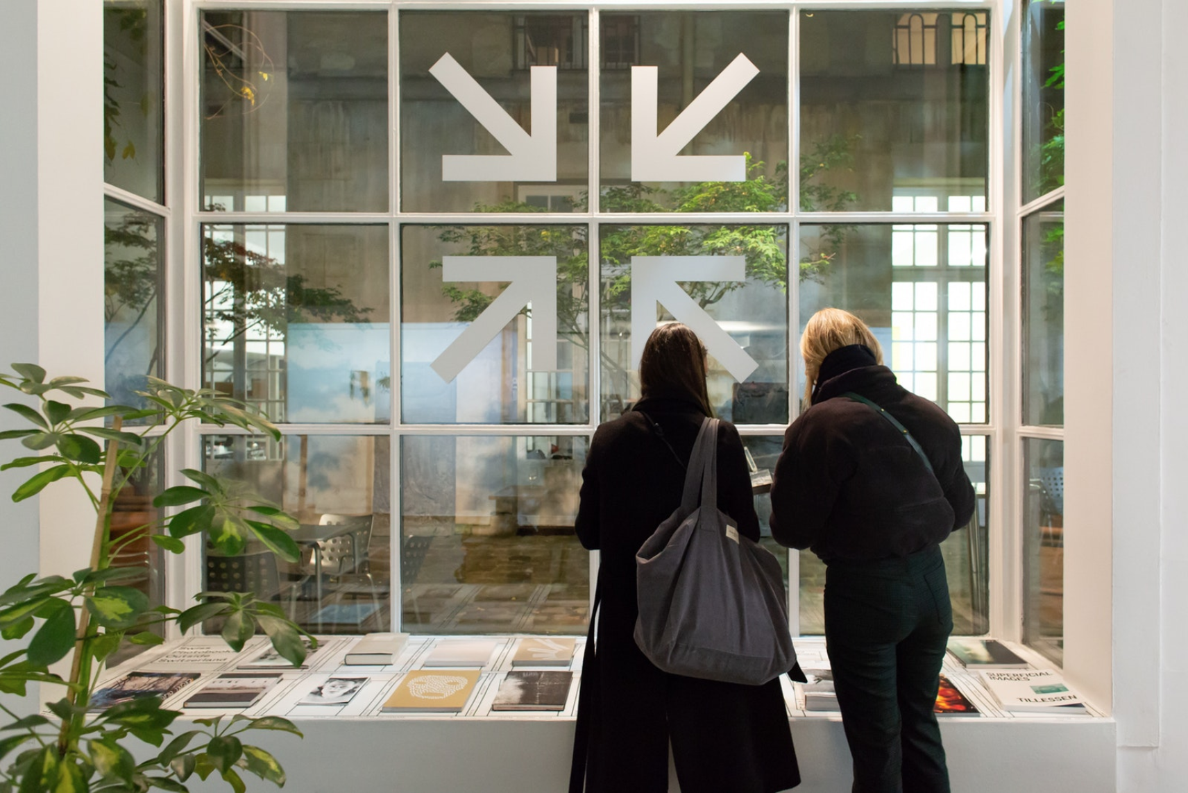 Installation View, Swiss Photobook Outside Switzerland at Centre Culturel Suisse, Paris