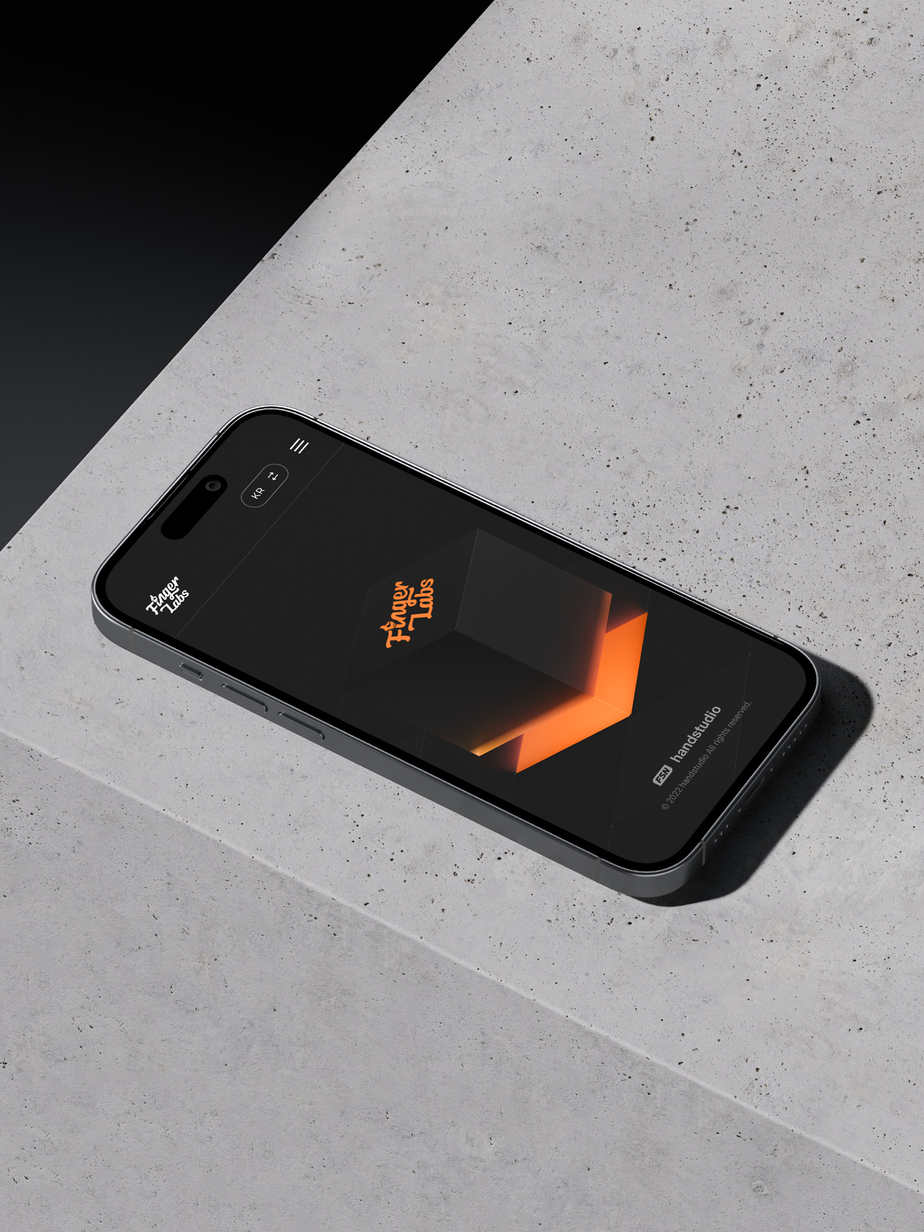 Finger Labs || Web, Brand identity