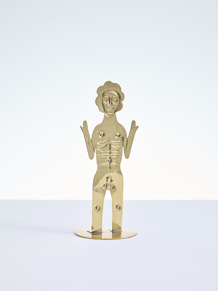 House of Love Shrine (Figure), Brass, Serpentine, 2017