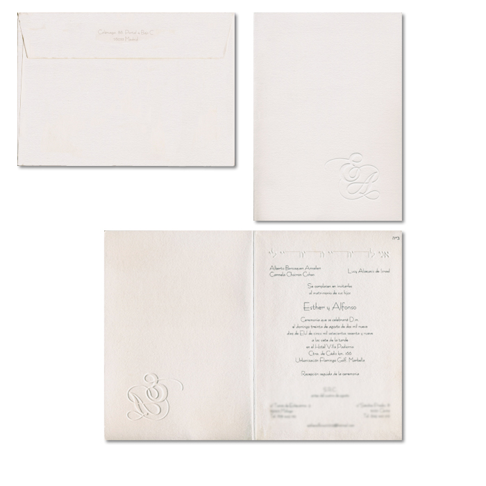 Dise&ntilde;o Invitaci&oacute;n para Boda