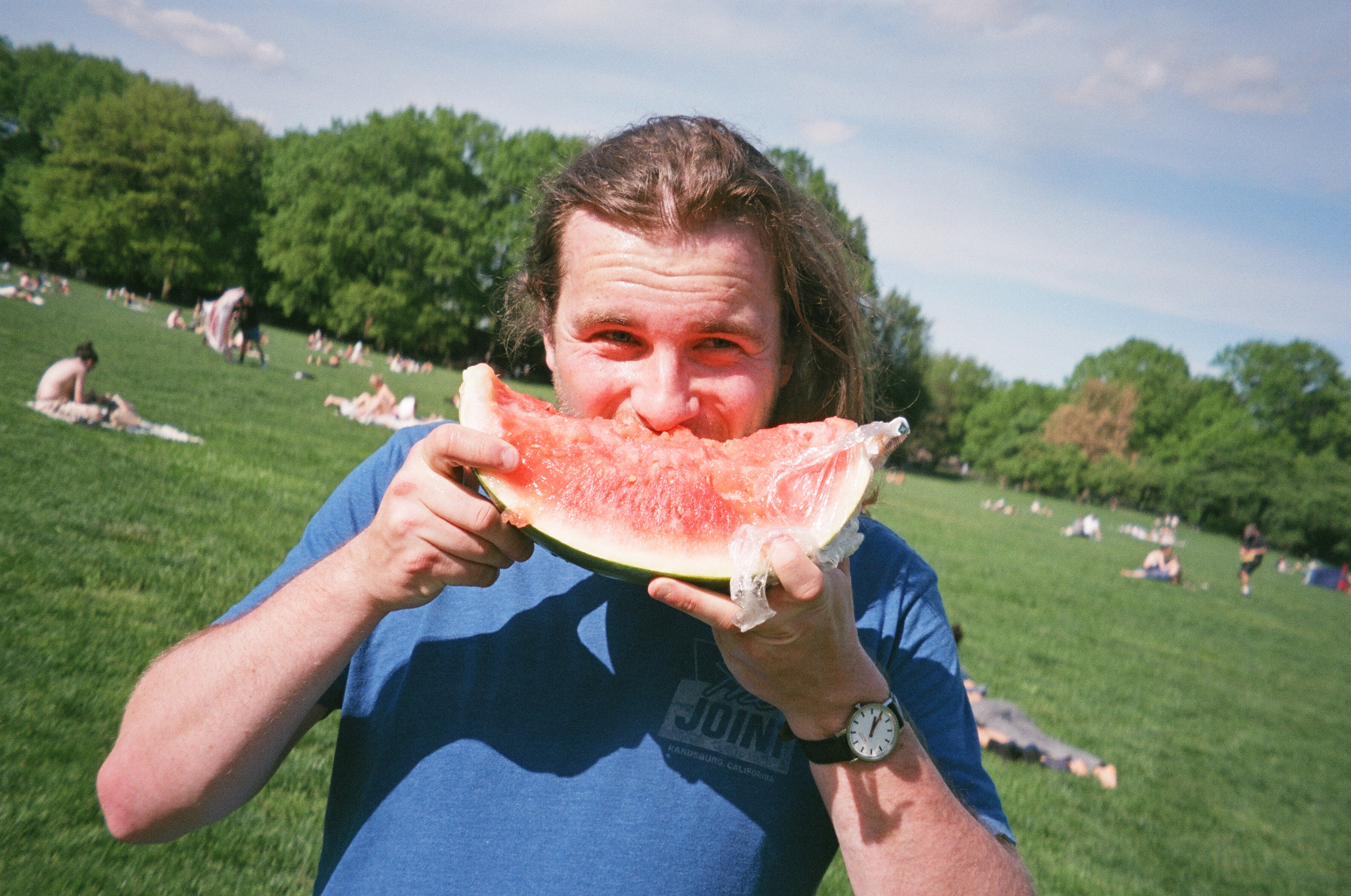 paddy and watermelon