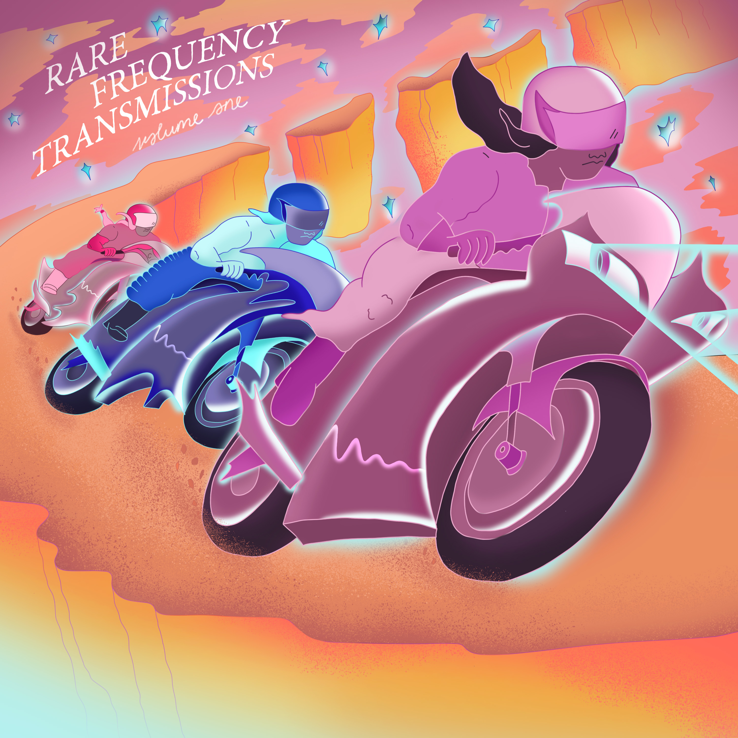 Rare Frequency Transmissions Compilation, Volume 1 album artwork