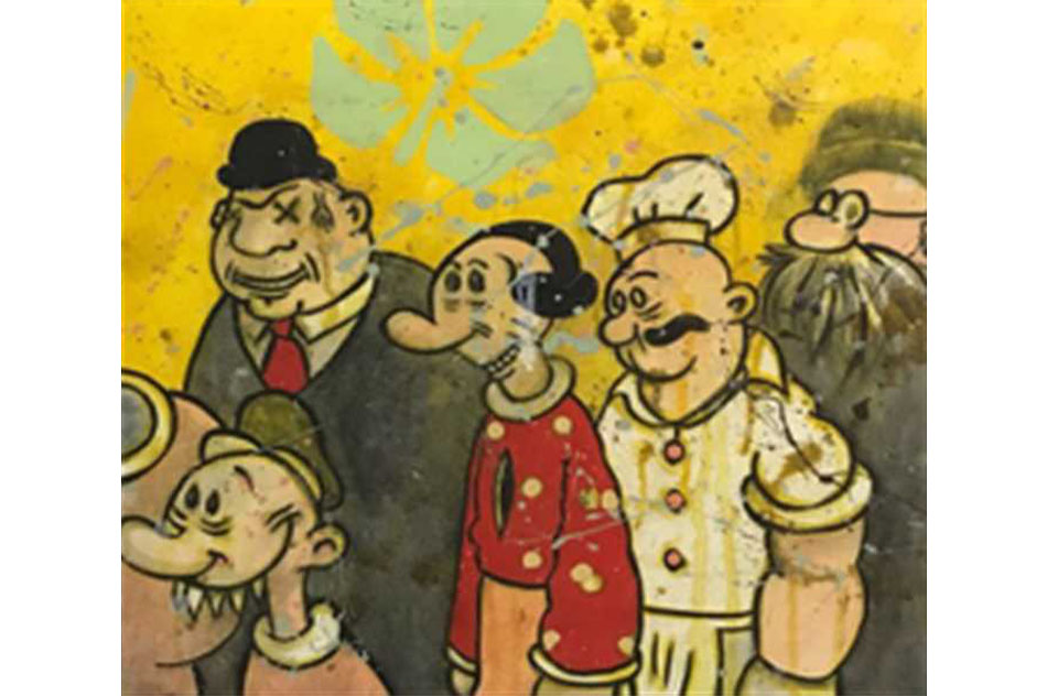 Victor CastilloSin Título, (n.d.)Mixed media on canvas53 x 53 cm