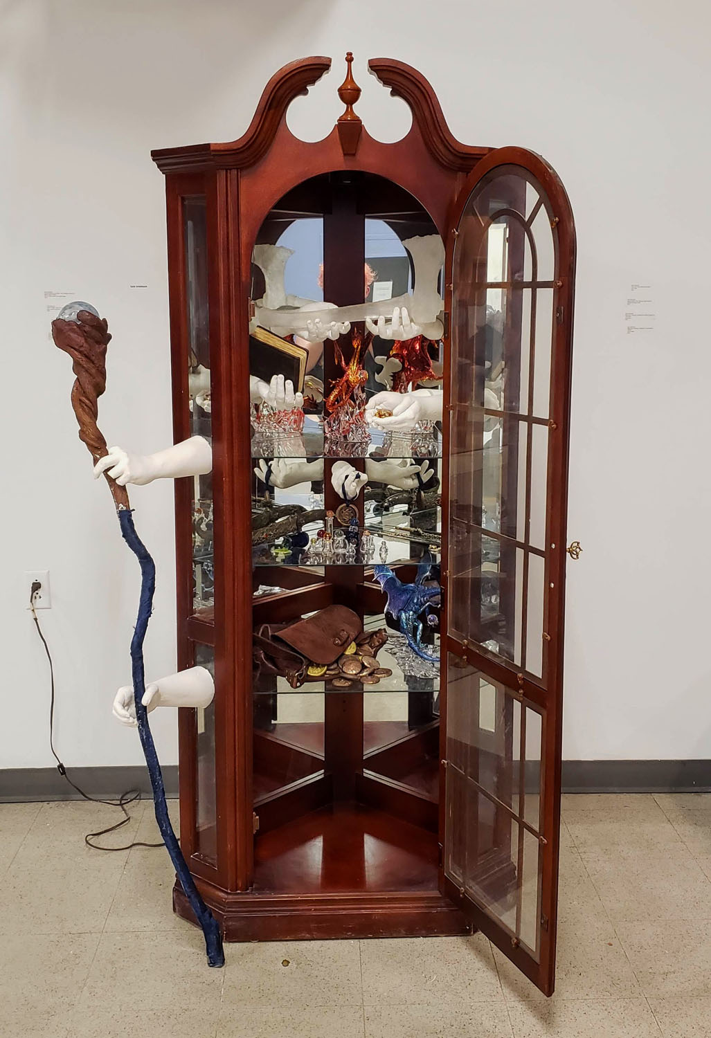 Reliquary of Heroes, Preserver of Tractarnican HistoryWood, plaster, 2022